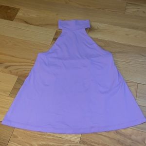 NWOT Susana Monaco Sleeveless top with wrap around neck, open back size S